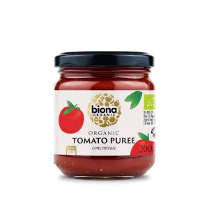 BIONA ORGANIC TOMATO PUREE 200GR