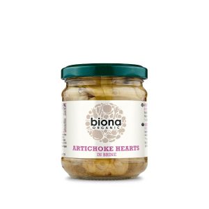 BIONA ORG ARTICHOKE HEARTS IN BRINE 200G