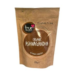 TRUE NATURAL GOODNESS ORGANIC ASHWAGANDHA POWDER 250G POUCH