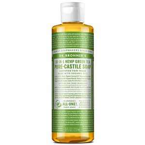 DR BRONNERS GREEN TEA LIQUID SOAP 237ML