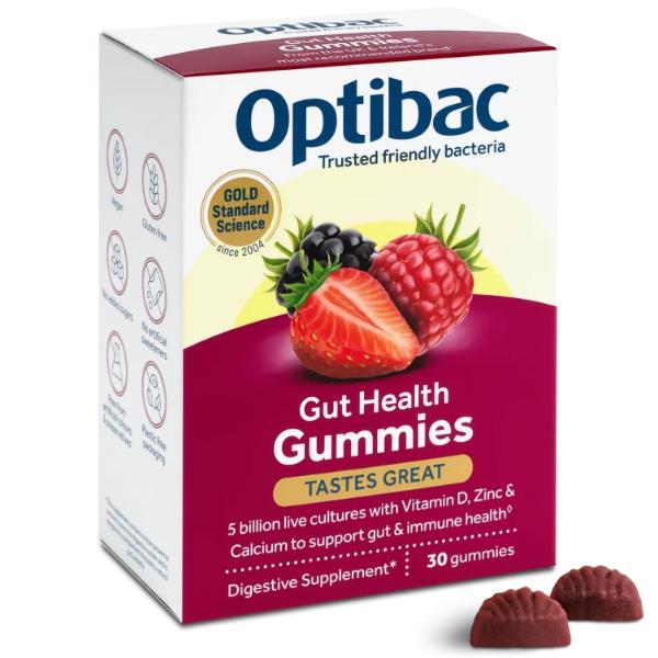 OPTIBAC GUT HEALTH GUMMIES 30