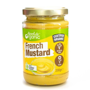 Organic Mustard – French 200g (Absolute)