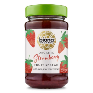 Organic Fruit Spread – Strawberry 250g (Biona)