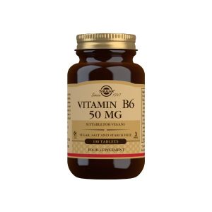SOLGAR VITAMIN B6 50MG 100 TABS