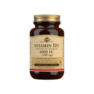 SOLGAR VITAMIN D3 4000IU 60CAPS