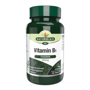 NATURES AID VITAMIN B1 THIAMIN 100MG 90TABS