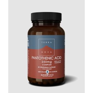 TERRANOVA PANTOTHENIC ACID 250MG 50 CAPS